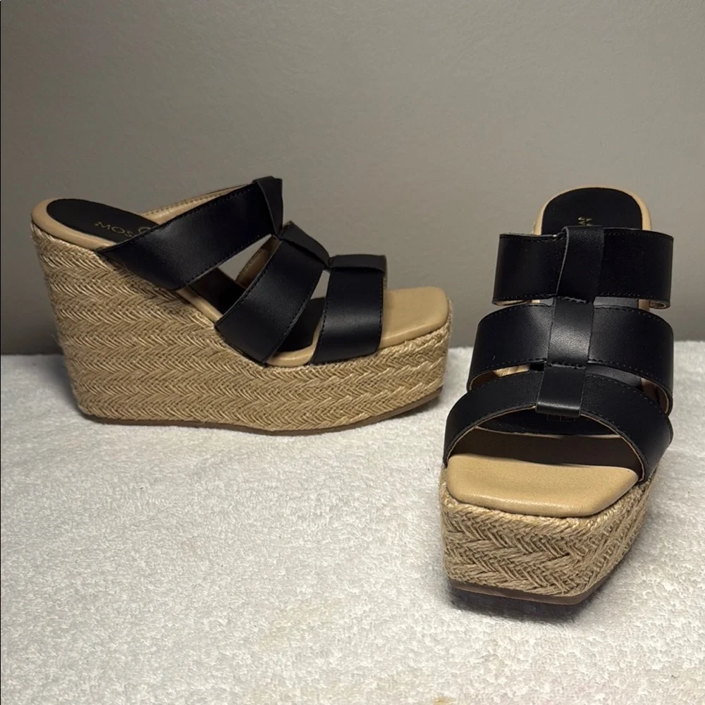 Mosquitos Sandals Espadrilles Wedge High Heel Platform size 7 - Picture 2 of 11